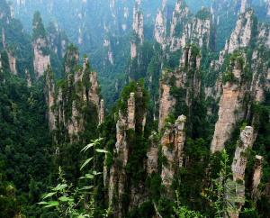 天门山玻璃栈道/张家界/凤凰古城/袁家界/天子山/湘西老腔动车五日小资游