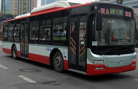 成都市内公交车